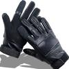 Leather Tactical Gloves Sheepskin Locomotive Sports Full Finger