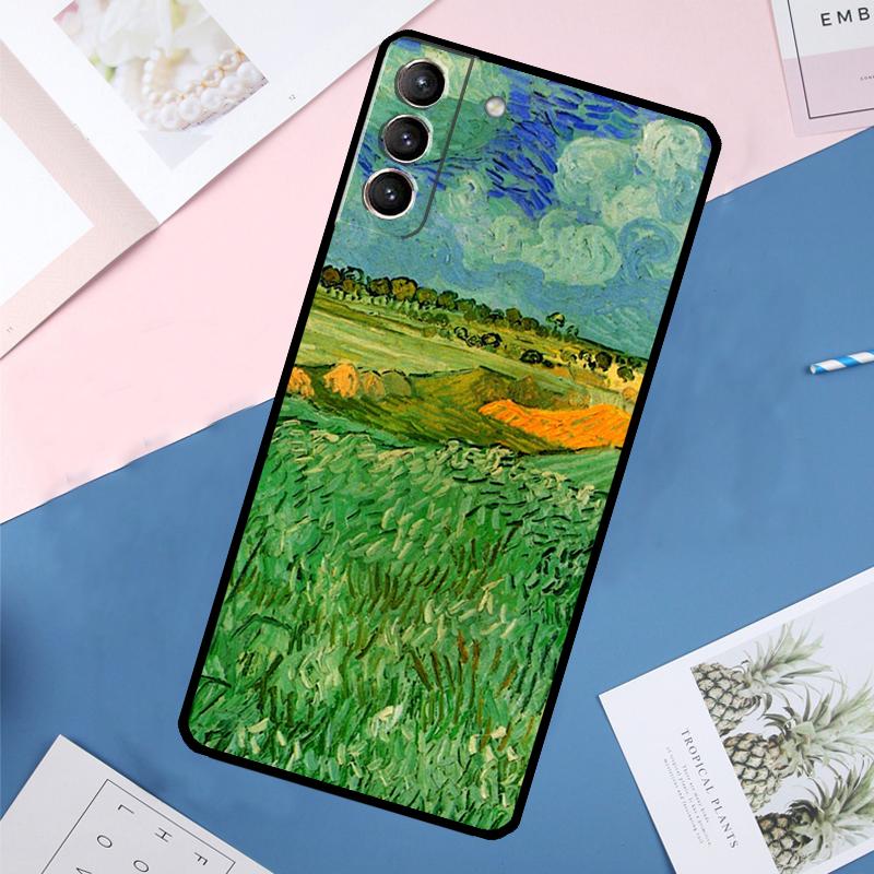 Масляная живопись Ван Гога Чехол Для Samsung Galaxy S25 Ultra S21 S22 S24 S23 Ultra S9 S10 Plus S21 FE S25 FE Задняя крышка