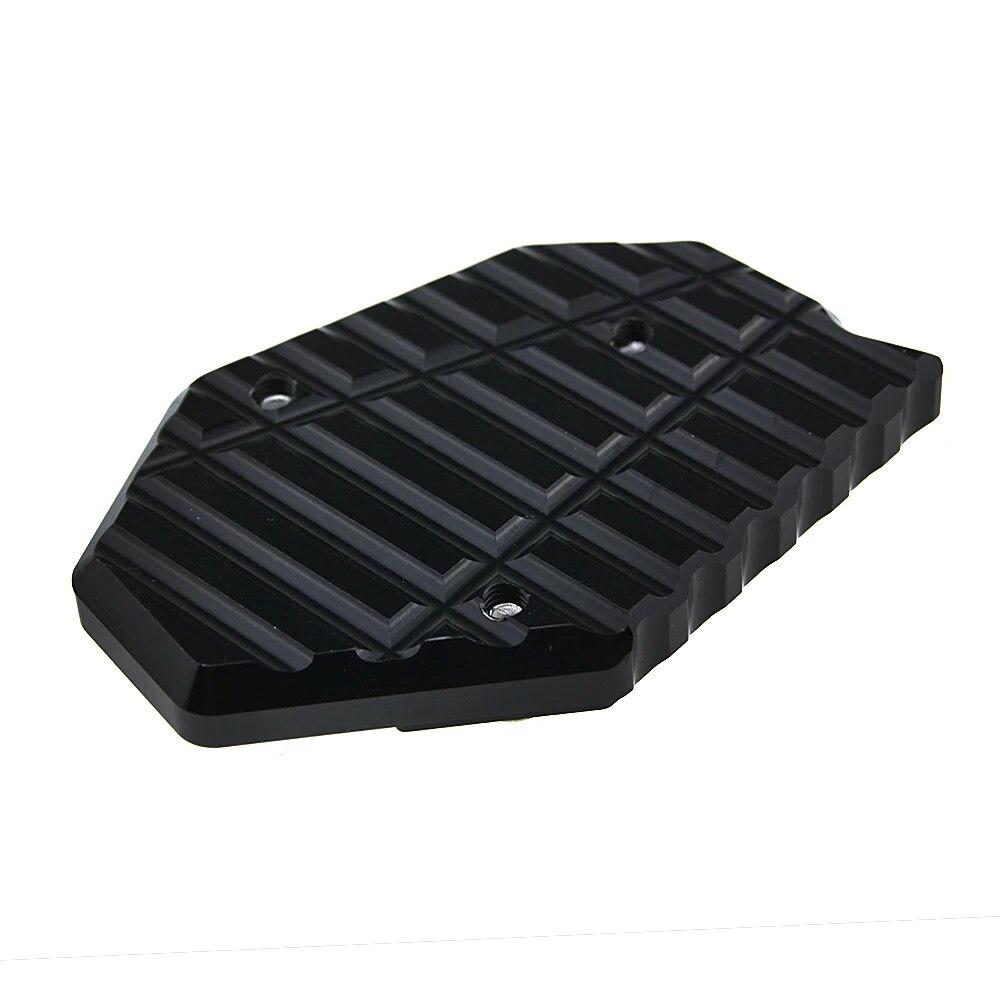 CNC High Quality Side Stand Enlarger Plate Kickstand Extension For KYMCO Xciting250 300 400 Downtown300i Downtown350i