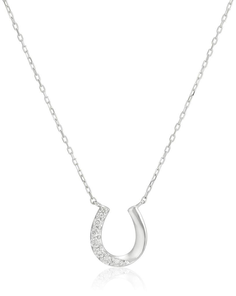 Yondo Canal K10 White Gold Necklace [Canal Sea] 4℃ 15192-612-3205-00-00