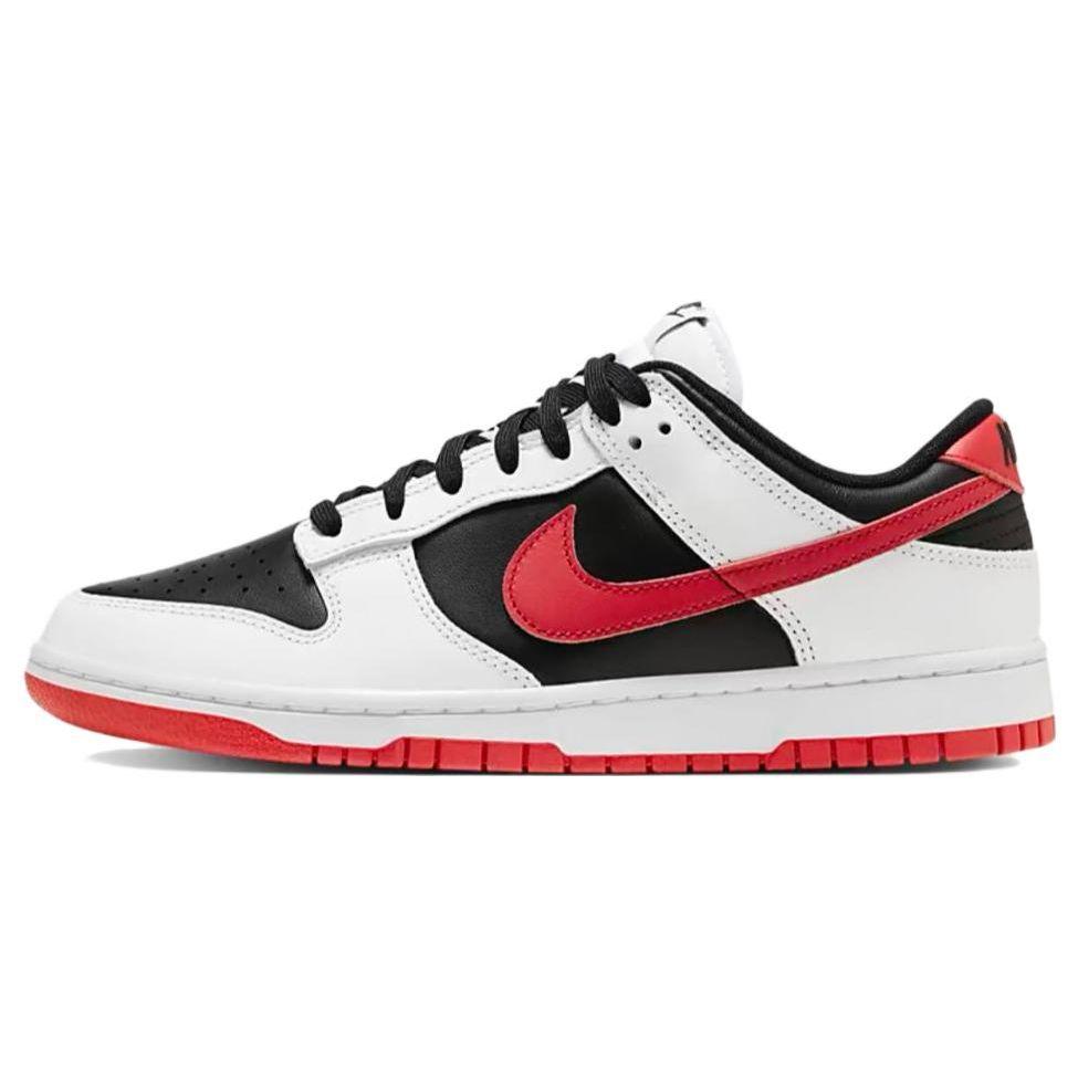 Nike Кроссовки унисекс Dunk Low White Black Red Университет-красный FD9762-061