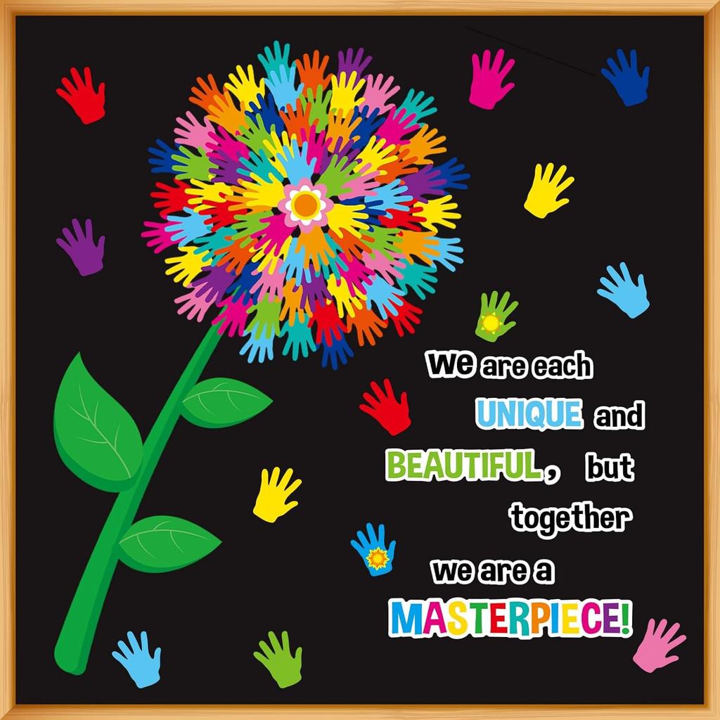 Classroom Bulletin Board Decoration Set Welcome Banner Wall Door Decor Colorful Classroom Decorations for Kindergarten Preschool Elementary Middle