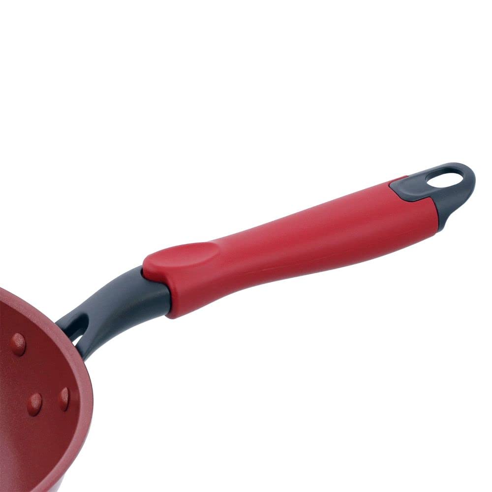 Сковорода Bestco 26 см красная IH совместимая Delicious Sine Volt NM-102