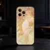 ART Альфонс Муха Чехол для телефона iPhone 17,16,15,14,13,12,11 Plus,Pro Max,SE4 Мягкий силиконовый черный чехол