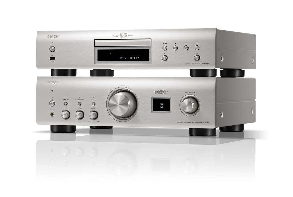 Denon Integrated Amplifier PMA900HNE Premium Silver with Network Playback Function PMA-900HNESP
