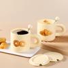 Керамическая Кружка для Хлеба Милая Чашка для Молока Чашка для Молока Общежитие Чашка для Питьевой Воды Кружка Высокий Внешний Вид