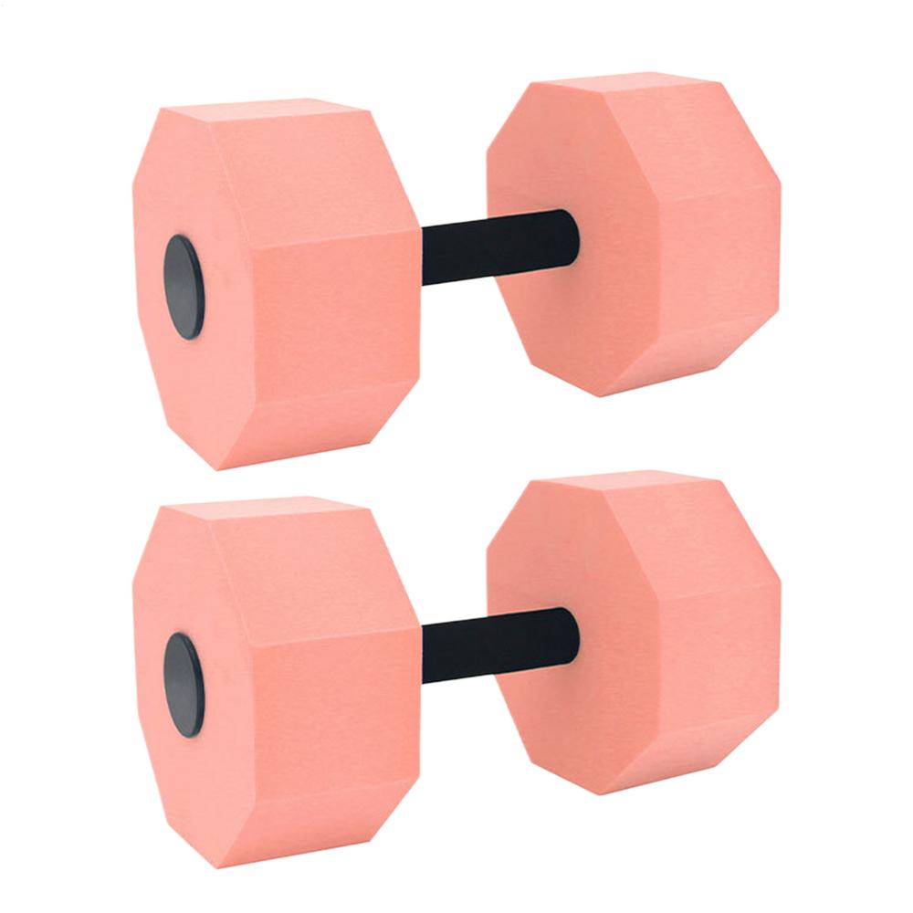 1 pair EVA Water Dumbbell Pool Exercise Floating Dumbbell Aquatic Exercise Dumbbells Water Sports Aerobic Fitness Equipment