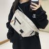 Chest Pack Woman  New Street Trend Waist Bag Unisex Outdoor Sports Fanny Pack Shoulder Bag Fashion Nylon Belt Bags Purse