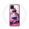 Case for Samsung Galaxy A22 4G Formula 1 Sergio Pérez F1 Driver Pink