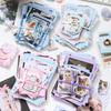 100 шт. Винтажные материалы для скрапбукинга Наклейки Бумага Комбинированный набор для DIY Junk Journal Коллаж Фотоальбом Канцелярские товары