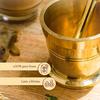 Brass Mortar and Pestle (Okhli) Traditional Medicine Imam Dasta Mortar and Pestle Set Okhli Musal Khara