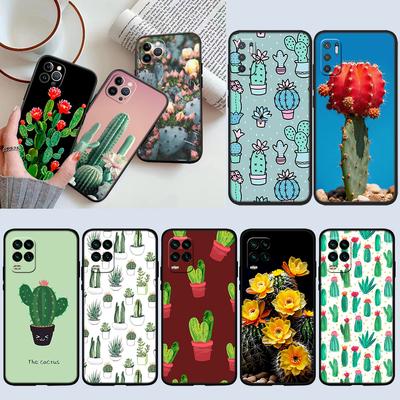 RE63 Чехол для телефона с акварельными кактусами и суккулентами для Samsung Galaxy S20 S21 S22 Ultra FE + Plus A21S A22 A24 A25 A26 A30 A30S A31