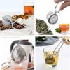 Tea Infuser Stainless Steel Sphere Mesh Tea Strainer Coffee Herb Spice Filter Diffuser Handle Tea Ball Match Tea Bags