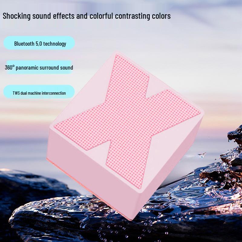 X3 Bluetooth Speaker: High-Quality 3D Surround Sound Mini Subwoofer for Outdoor Portability