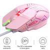USB Wired Mouse Cool Seven-Color Backlight Gaming Mouse 3200DPI Adjustable 6 Keys Ergonomics Plug And Play Laptop Mice Computer Peripheral Accessories