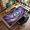 Большой игровой коврик для мыши Chelsea FC с принтом, нескользящий, из мягкой резины, для офисного стола, ноутбука, компьютера, Декор