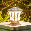 New Chinese Style Outdoor Solar Pillar Light