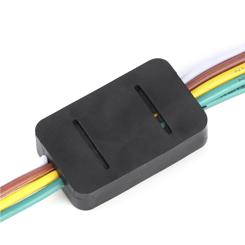 4-контактный разъем для прицепа, два разъема для адаптера, разъем для провода американского типа, аксессуар для прицепов для автофургонов