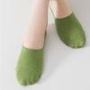5 Pairs Women's Invisible Cotton Socks Summer Thin Shallow Pop-socks Breathable Sweat Absorbent Mesh Spring Boat Socks