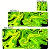Коврик для мыши Strata Liquid Игровой аксессуар Коврик для мыши Черно-белый Большой коврик для стола Геймерский Резиновый XXL x Ковер для мыши Run