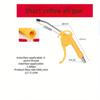 Air Blow Gun,High Flow Air Blower Gun for Compressor with Angled Bent Nozzle,Three Colors To Choose from,Short Style