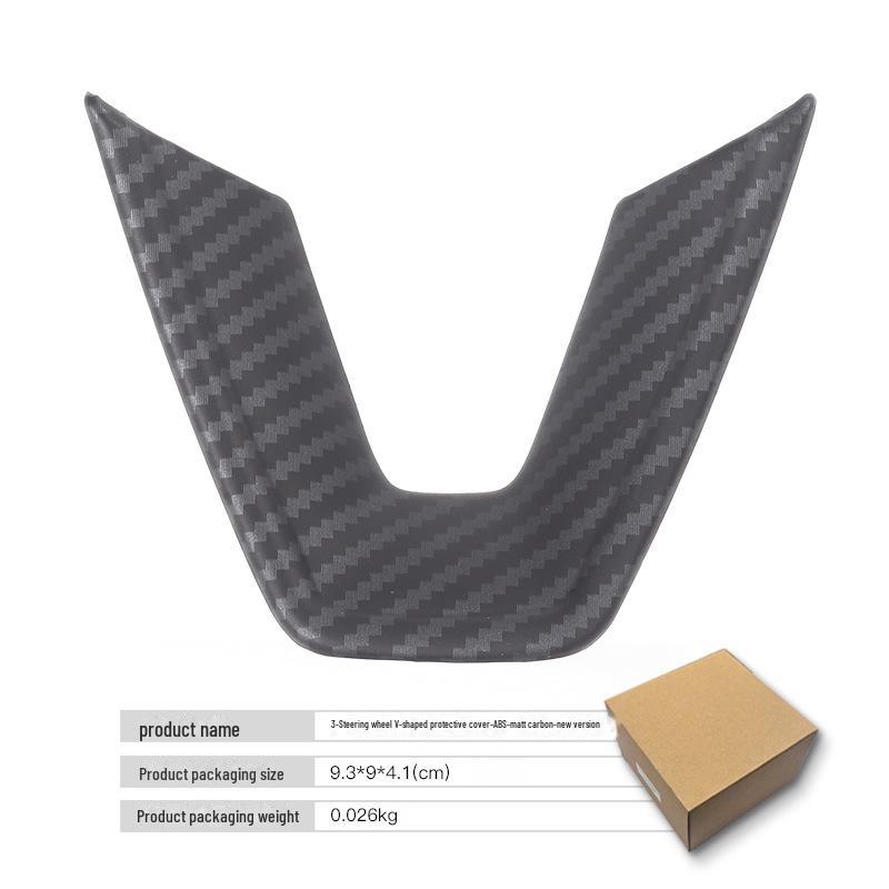 Tesla V3 Рулевое колесо V-образный защитный и декоративный чехол для Model 3