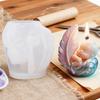 3D ангелочек с перышком, силиконовая форма для изготовления свечей, смолы, мыла, домашнего декора, подарок на день рождения