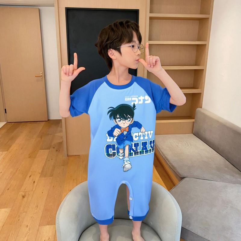 Kids One-Piece Pajamas Modal Sleepwear Girls Toddler Soft Breathable