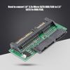 1,8-дюймовая карта-адаптер твердотельного жесткого диска Micro SATA на SATA 2.5 SSD