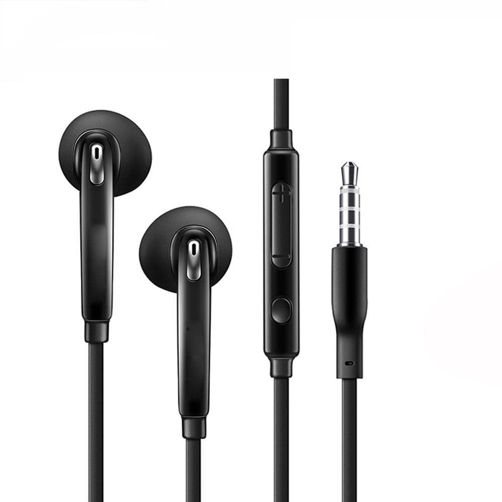 Проводные наушники 3,5 мм, стерео, без Bluetooth, музыкальная спортивная гарнитура с микрофоном для Samsung Xiaomi Mi 9 Huawei