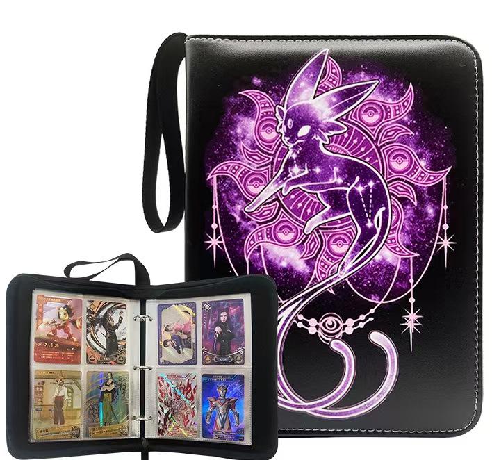 Pokémon Card Collection Book: 4-Grid & 9-Grid PU Game Album