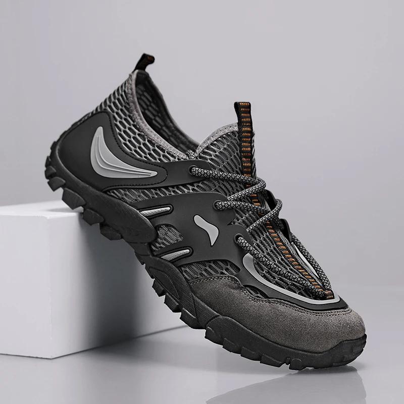 Модные осенние мужские кроссовки Brook Shoes повседневные дышащие мужские спортивные кроссовки для мужчин на открытом воздухе пляжные водные мужские нескользящие кроссовки новая мода