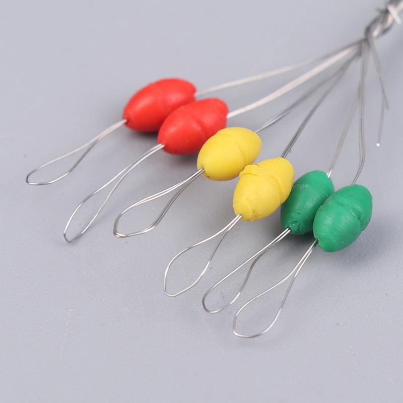 600 шт./100 групп Резиновый стопор для поплавка Стопор для поплавка-поплавка Овальный боббер Пространственный стопор для лески Поплавок для озер рек моря