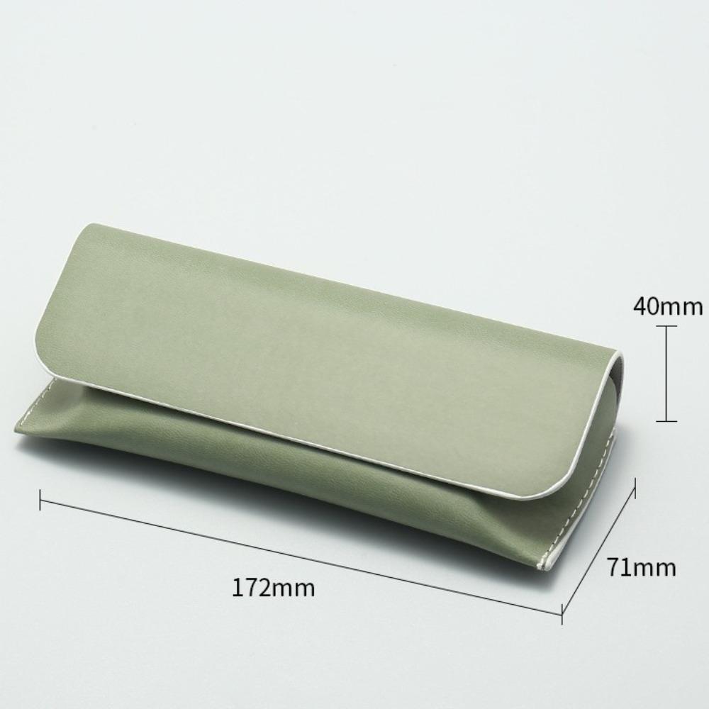 Anti-compression Sunglasses Protective Box PU Leather Glasses Box Portable Glasses Case Women