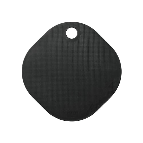 &NE Nikii Cutting Board, Black, 1 Piece, 18.5cm Wide x 18.5cm Deep x 0.3cm Thick, Made in Japan, Dishwasher Safe, Antibacterial, Small Mini Cutting Bo