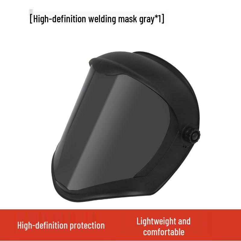 Защитный лицевой щиток высокой четкости с защитой от запотевания для сварки и шлифовки