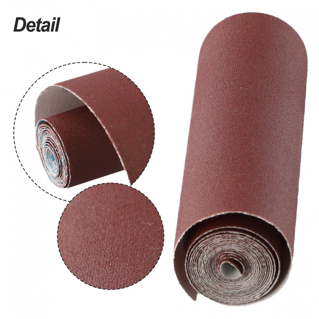 1M*10CM Sandpaper Roll 80-800 Grit Emery Cloth Non-staining Coating