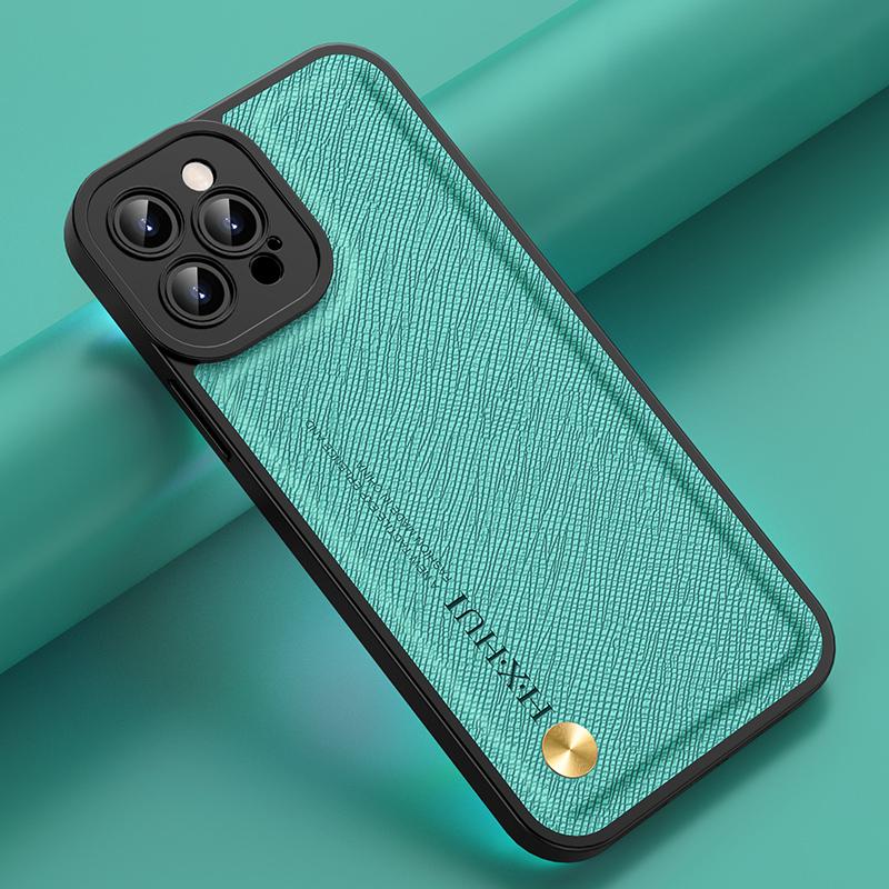 Высококачественный кожаный автомобильный магнитный чехол для телефона с крестообразным рисунком для iPhone Samsung Google Xiaomi Redmi Huawei Honor OPPO VIVO