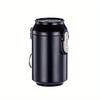 Portable Metal Ashtray, Durable Metal Portable Ashtray Ideal for Car, Bedroom, Living Room, Perfect Gift for Men