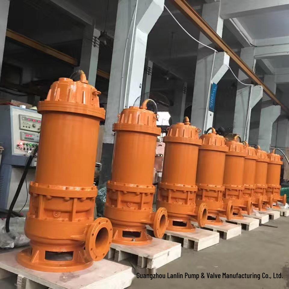 65WQ25-30 Non-Clogging 4kW Submersible Sewage Discharge Electric Pump