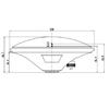 QUESCAN GO100 Multi-band Mushroom GPS GNSS Antenna L1L2 Replace Trimble AG15 AG25 Agriculture and Surveying Antenna