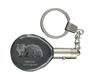 Selkirk Rex Cat Longhaired - Fob with Cat Photo, Crystal Key Ring In Gift Box, Unique Gift by Brand