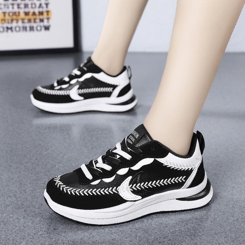 Женская спортивная обувь, кроссовки на платформе, модная уличная походная Нескользящая повседневная обувь, низкие кроссовки, женская обувь