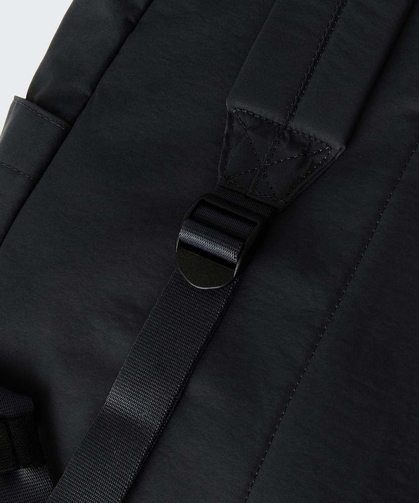 Musinsa Standard Crinkle Two-Pocket Backpack [Black]
