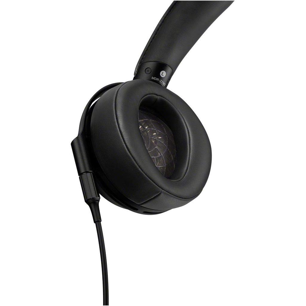 Sony Q Проводные Стерео Сбалансированные Съемные Высокие Большие 70 мм 360 Reality Audio Сертифицированные Наушники MDR-Z7M2, Черный, Подключение, Кабель, Разрешение,