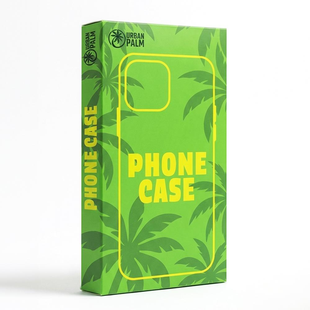 UrbanPalm Case for iPhone 17 Pro Max, Silicone, Transparent