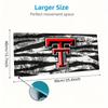 Texas tech Color Mouse Pad Large Gaming Table Cushion Non-slip Laptop Tablet Big Mousepad XXL Mat Mini PC Playmat With Lock edge