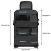 Car Backseat Organizer with Table Tray Backseat Car Organizer and storage with Tablet Holder, Kick Mats Back Seat Cover for Kids