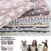 Pet Sleeping Mat Dog Bed Cat Bed Soft Hair Thickened Sleeping Blanket Pad Fleece Home Washable Warm Pet Rug Small Large Dogs Bear Blanket Pet Supplies