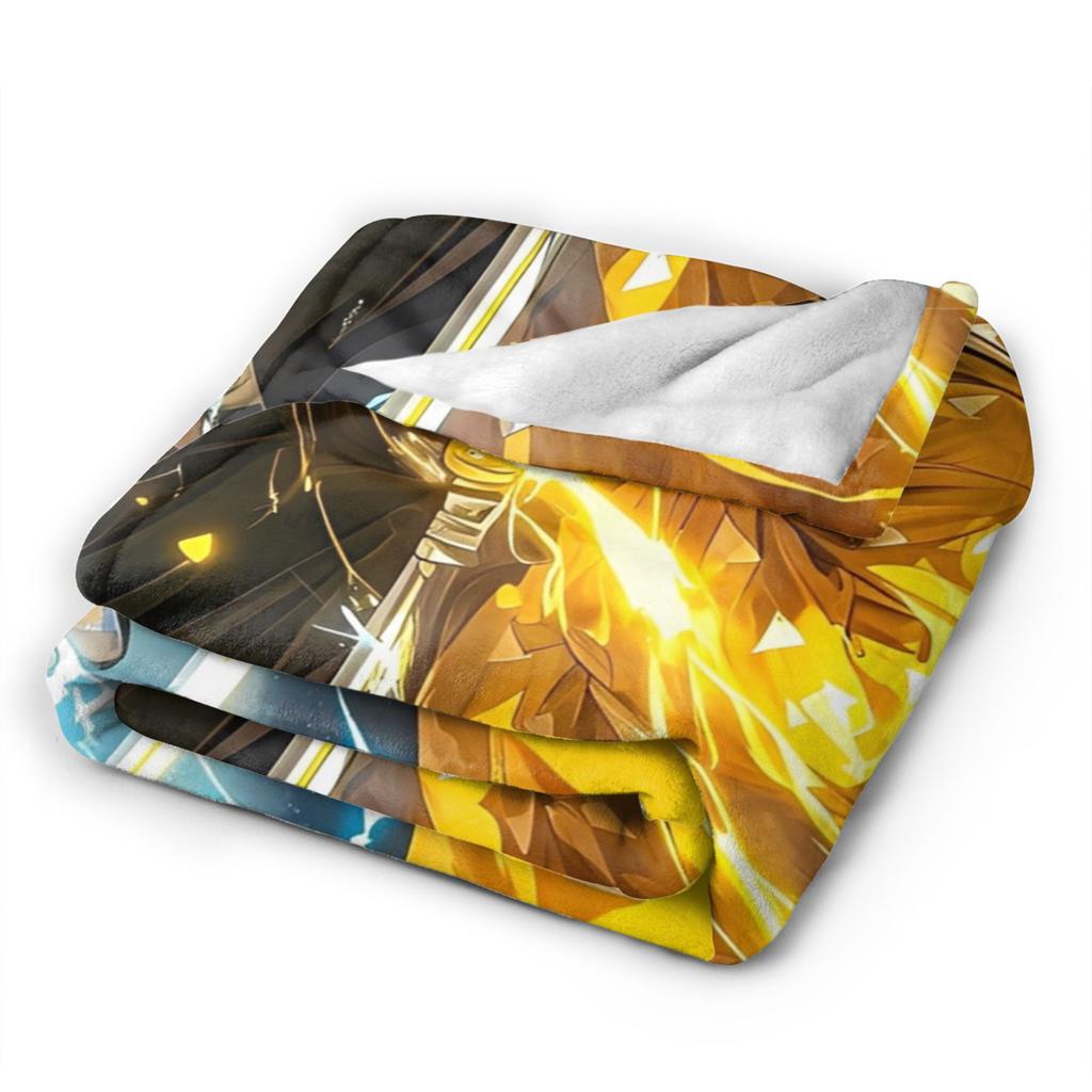 Демоны Агацума Зеницу Истребители Одеяло Фланель Зима Аниме Многофункциональные Теплые Пледы для Автомобиля